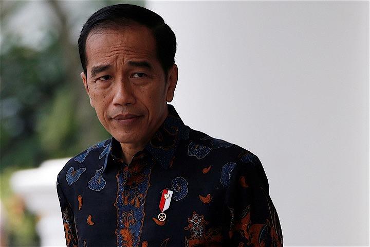 めったに見せない激怒までした演説だったのに狙い通りにならなかったジョコ・ウィドド大統領　REUTERS/Willy Kurniawan