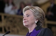 クリントン「敗因はＦＢＩのメール問題再捜査」支援者らに語る