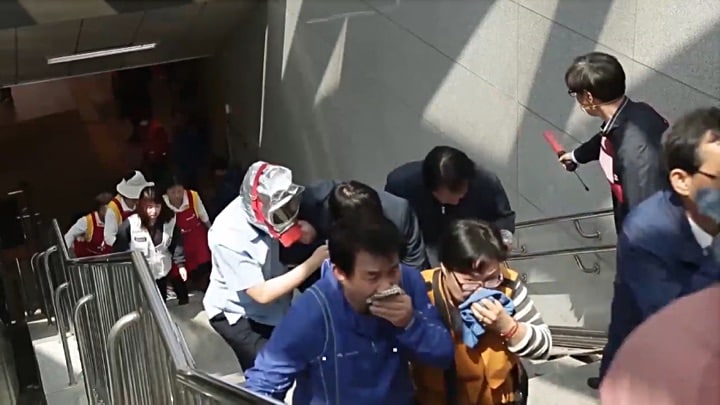 大韓民国行政安全部の広報ビデオより　(c) 안전한TV / YouTube