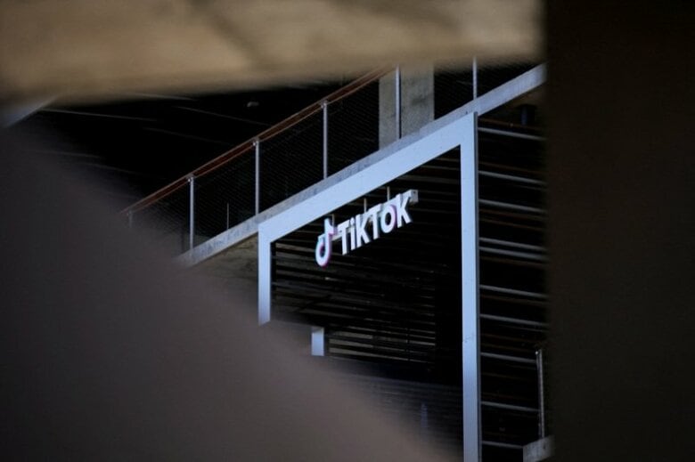 米カリフォルニア州カルバーシティにあるTikTokのオフィス。2025年4月2日撮影。REUTERS/Daniel Cole