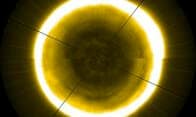 太陽の北極の外観を推測した人工画像が初めて公開される