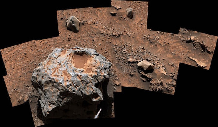 火星探査車が30センチの鉄隕石を発見した | ニューズウィーク日本版