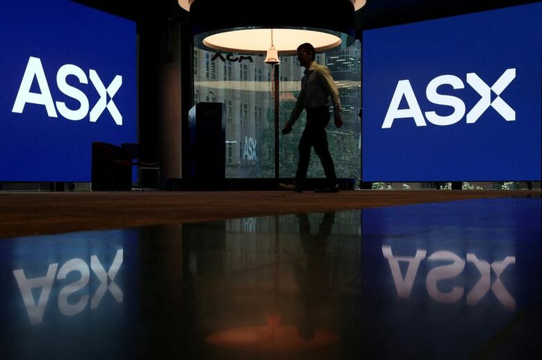 シドニーの豪証券取引所で4月撮影。REUTERS/Hollie Adams