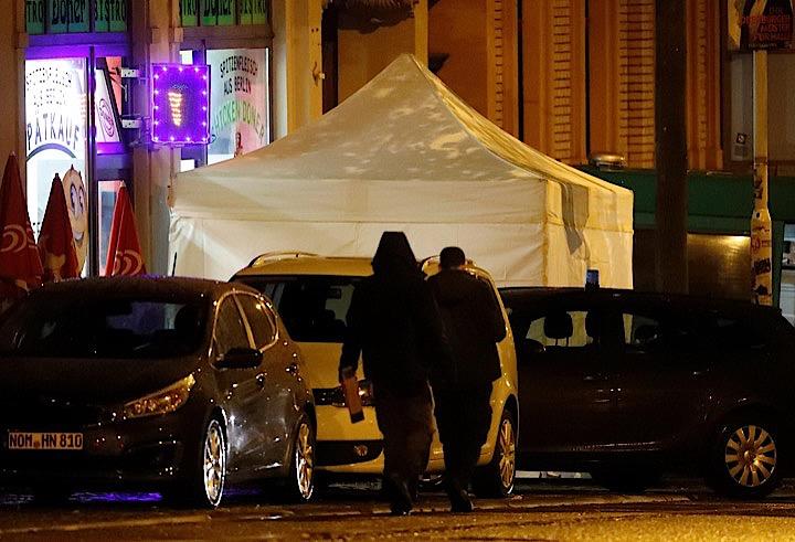 ドイツ東部ハレのシナゴーグ（ユダヤ教礼拝所）付近で９日、乱射事件があり、２人が死亡した。（２０１９年　ロイター/FABRIZIO BENSCH）