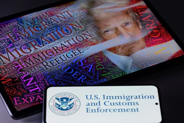 トランプ新政権の移民政策が新たな波紋を呼んでいる　Jonathan Raa / Sipa USA