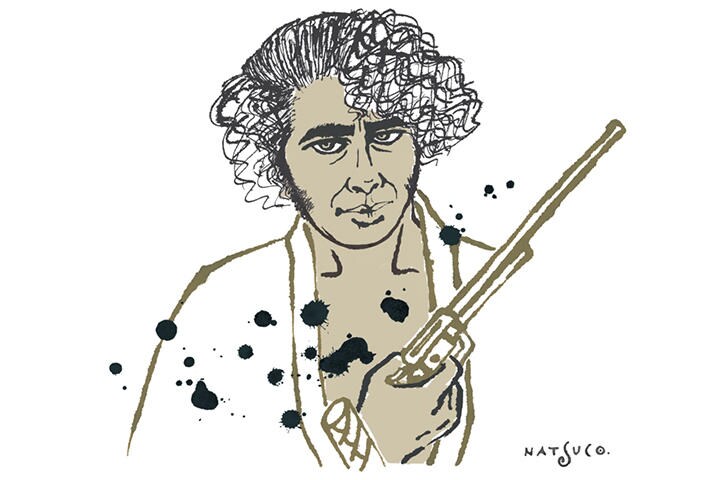 ILLUSTRATION BY NATSUCO MOON FOR NEWSWEEK JAPAN