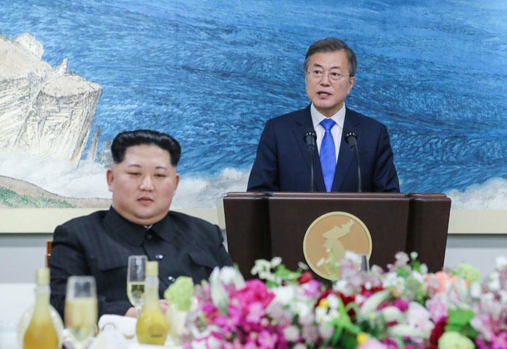 北朝鮮にとって韓国は一番頼りになる隣国のはずだが……　Korea Summit Press Pool/REUTERS