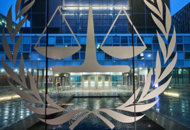 オランダ、ハーグにある国際刑事裁判所。2025年12月代表撮影。REUTERS