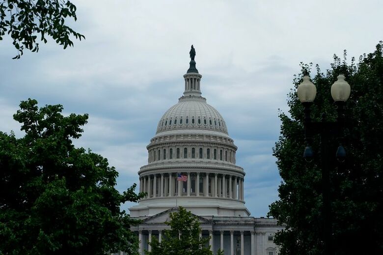 写真は米議会議事堂。6月18日、ワシントンで撮影。REUTERS/Elizabeth Frantz