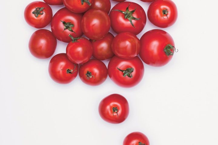 リコピンなどの抗酸化成分を豊富に含むトマトはもともとアンチエイジングの強力な味方　LARRY WASHBURN／GETTY IMAGES