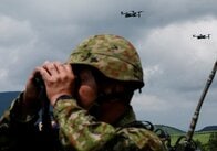 日本への侵攻を遠方で阻止、安保3文書にドローン防衛構想＝関係者