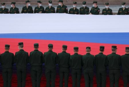 　１１月７日、ロシアは欧州通常戦力（ＣＦＥ）条約から正式に脱退した。モスクワで２０２０年撮影（２０２３年　ロイター／Evgenia Novozhenina）