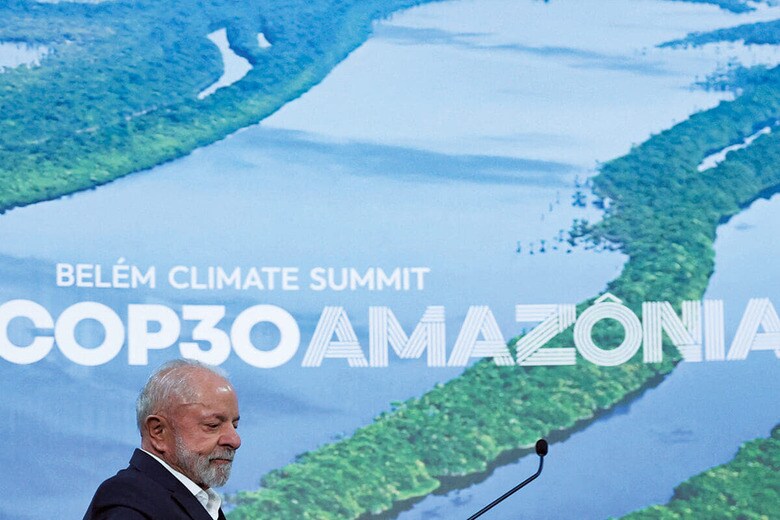 COP30への関心は乏しい（議長国ブラジルのルラ大統領、11月19日）　ADRIANO MACHADOｰREUTERS