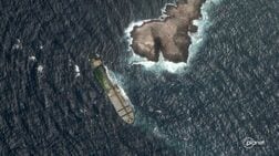 オマーン沖で原油流出、油膜390平方キロに拡大　制裁対象タンカーが損傷