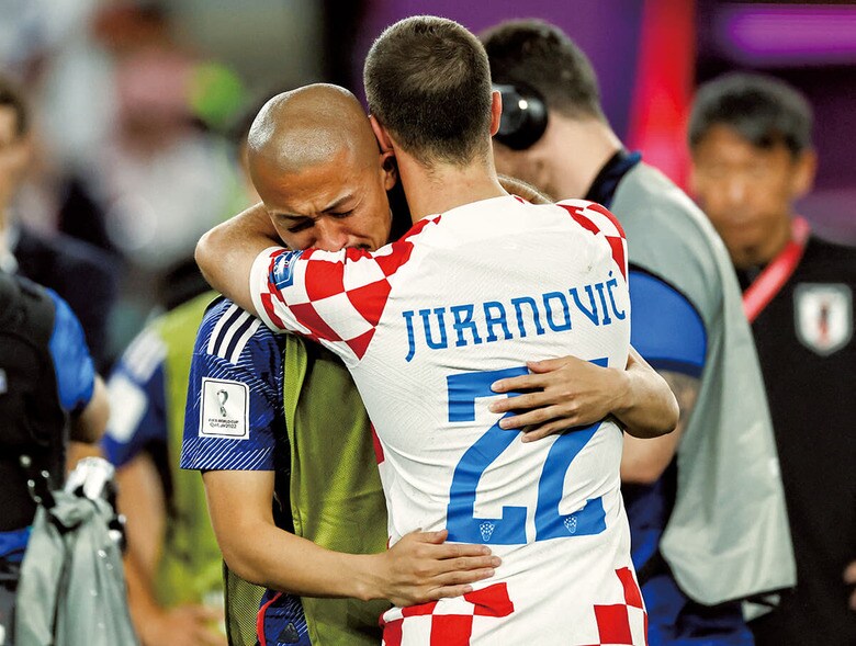 日本は決勝トーナメントでクロアチアに敗れたが　HAMAD I MOHAMMED-REUTERS