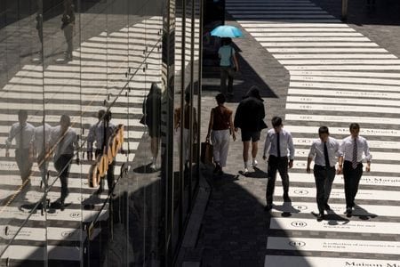 　中国国家発展改革委員会（発改委）は２４日、インフラ部門の民間投資を促進する措置を発表した。民間プロジェクト向けの資金支援を強化する方針も示した。北京で１４日撮影（２０２３年　ロイター/THOMAS PETER）