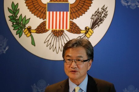 　２月２７米国務省のナウアート報道官は声明を発表し、ジョセフ・ユン北朝鮮担当特別代表が個人的な理由で退任すると発表した。写真は昨年１２月にタイのバンコクを訪れる同特別代表（2018年　ロイター／Jorge Silva）