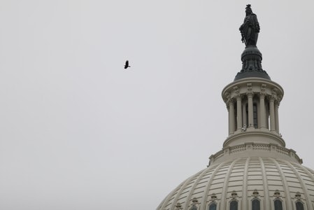 　１０月２７日、米民主党のケイティー・ヒル下院議員（カリフォルニア州）が辞任を表明した。同議員は議会スタッフとの不適切な関係が報じられ、下院倫理委員会の調査を受けていた。写真はワシントンで１０月撮影（２０１９年　ロイター／Tom Brenner）