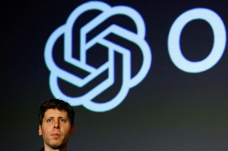 オープンAIのCEO、サム・アルトマン氏。2025年2月3日、都内で撮影。REUTERS/Kim Kyung-Hoon
