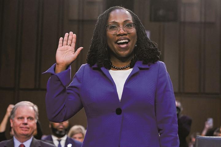 ジャクソンは最高裁に新風を吹かせるか　AP/AFLO