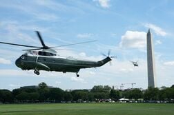 米大統領ヘリに旅客機接近は「通信上の問題」、運輸長官が問題改善取り組み強調