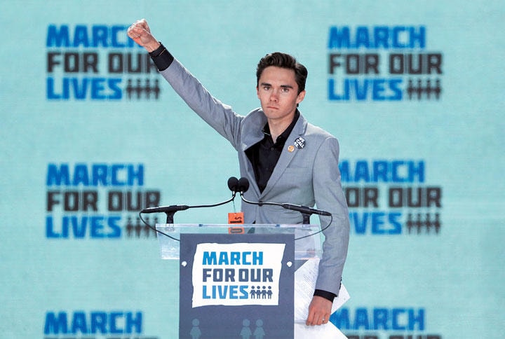 被害者っぽくないホッグの姿が多くの人を動かした　AARON BERNSTEINーREUTERS