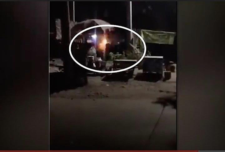 ミャンマー国軍が「不服従運動」を行う鉄道職員に向けて発砲した　RFA Burmese / YouTube