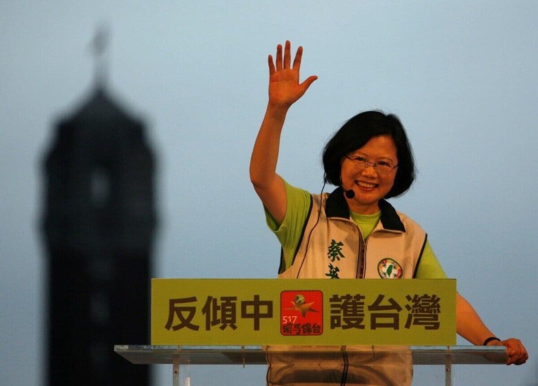 蔡英文（2009年5月）　Nicky Loh-Reuters