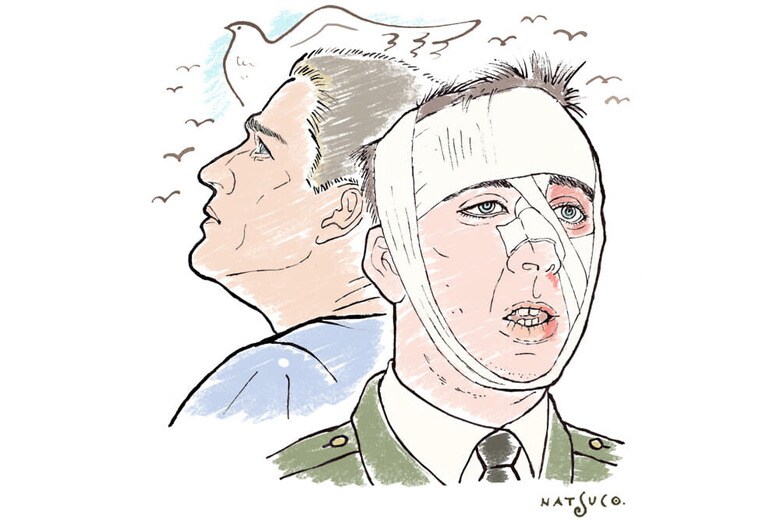 ILLUSTRATION BY NATSUCO MOON FOR NEWSWEEK JAPAN