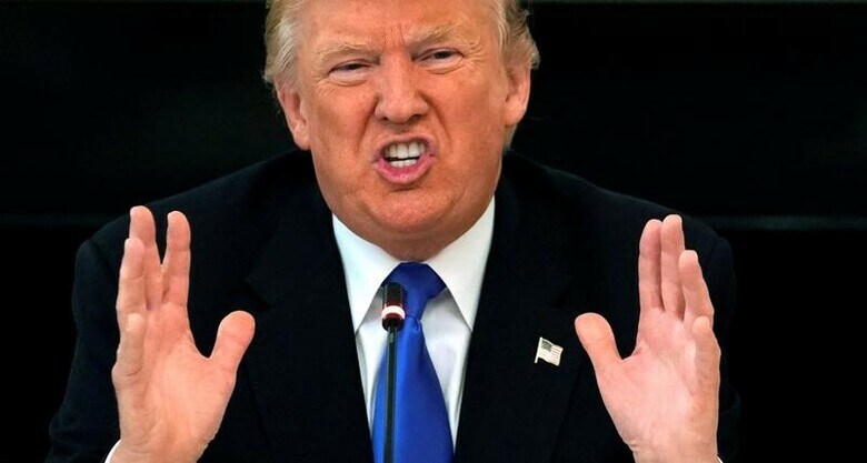 ７月２１日、トランプ氏がロシア疑惑捜査の矛先を弱める手段を検討していることが報道で分かった。写真はワシントンで１９日撮影（２０１７年　ロイター／Kevin Lamarque）