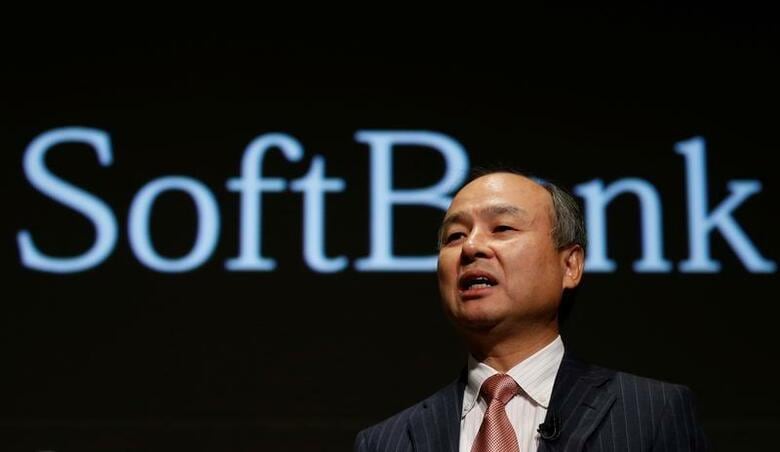 ９月１４日　ソフトバンクグループを巡って浮かんでは消える「非公開化」観測が再燃している。英アーム株式を米エヌビディアに最大４兆円超で売却すると発表したことで、金融市場では現実味が増してきたとの受け止めが聞かれる。写真は孫正義会長。２０１７年２月、東京で撮影（２０２０年　ロイター/Toru Hanai）