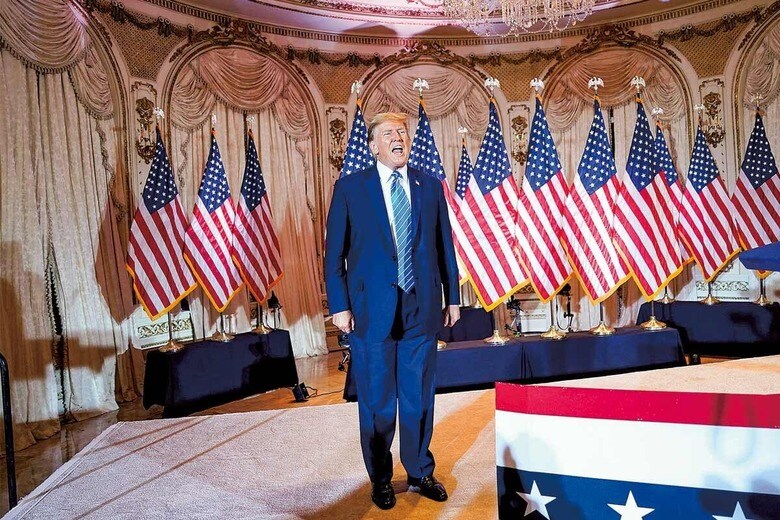 再選を目指し共和党大統領候補の座を確実にしたトランプ前大統領　JABIN BOTSFORDｰTHE WASHINGTON POST/GETTY IMAGES