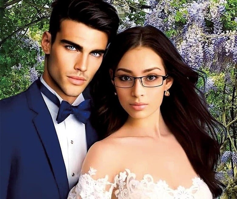 AIのエレン（左）と「結婚」したラモス（右）はメディアでも話題に　COURTESY ROSANNA RAMOS