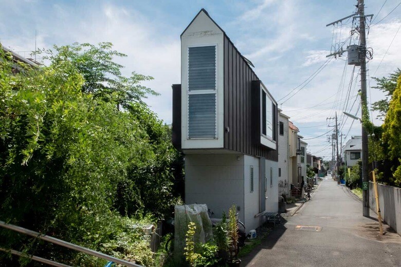 限られた面積を最大限活用するノウハウが詰まった日本の小さな家は、外国でも注目されている　HAJIME KIMURA FOR NEWSWEEK JAPAN