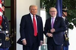 豪首相がトランプ氏と電話会談、ＡＵＫＵＳを「全速力で推進」