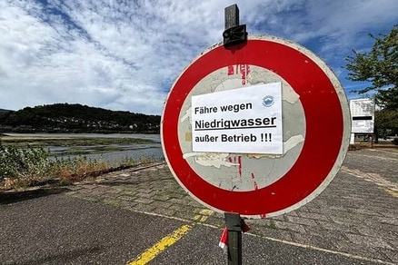 ライン川の水位低下で独海運業界が警告、主要区間で貨物輸送停止の恐れ