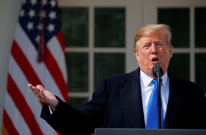 トランプと取り巻く国内情勢は2018年から変化している　Carlos Barria-REUTERS