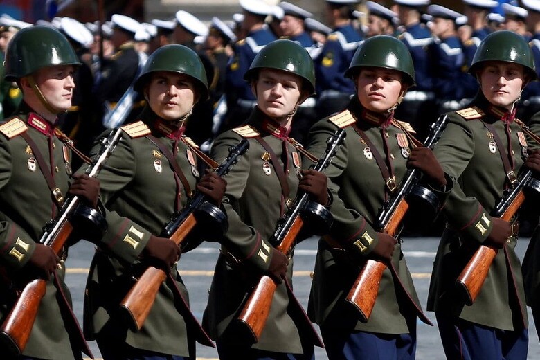 対独戦勝パレード（2021年5月）　Maxim Shemetov-Reuters