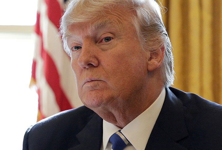 不支持が半数を超えたトランプ米大統領　Joshua Roberts-REUTERS