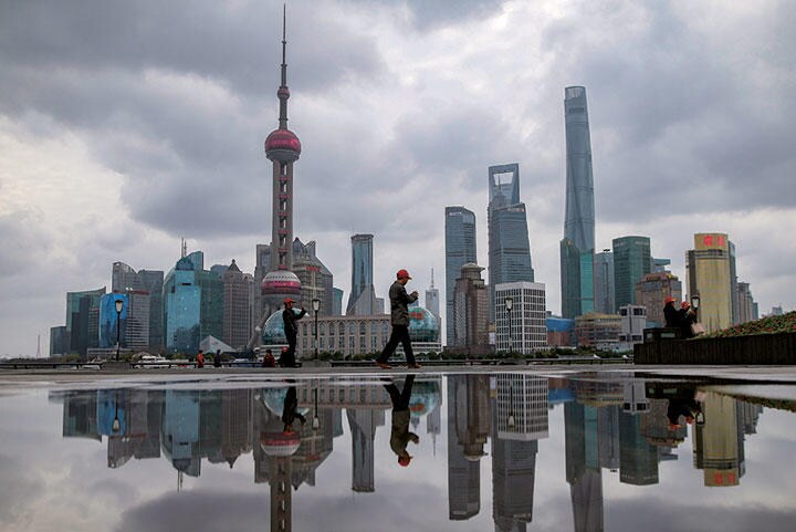 中国の急速な発展は外国の資本と技術に多くを負っている（上海）　ALY SONG-REUTERS