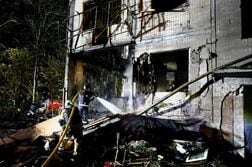 ロシア軍がキーウにミサイル攻撃、少なくとも9人死亡