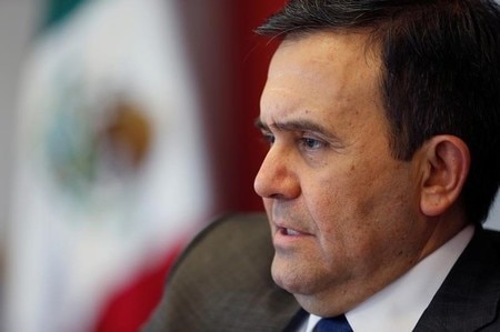 　１１月２２日、メキシコのグアハルド経済相は、ＴＰＰが署名国の間で２国間貿易協定の基礎となり得るとの認識を示した。写真はワシントンで５月撮影（２０１６年　ロイター／Jonathan Ernst）