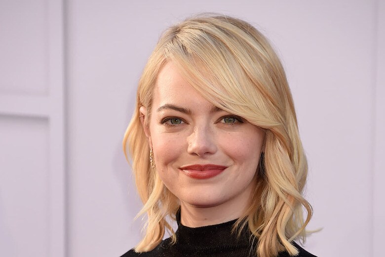 エマ・ストーン（2017年6月、ロサンゼルス）　Featureflash Photo Agency-Shutterstock