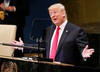 トランプ言いたい放題　国連演説で北朝鮮持ち上げ、中国、イランをこき下ろす