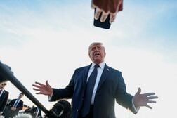 トランプ氏、ユタ州の郵便投票「阻止すべき」　予備選控え主張