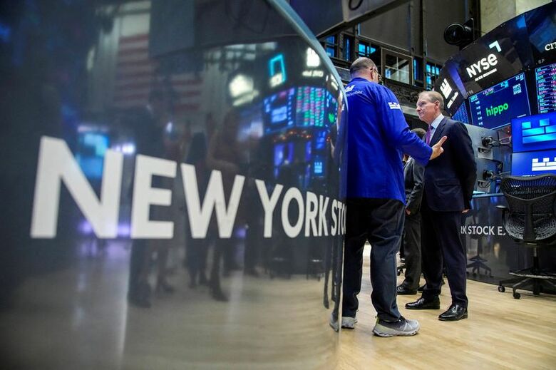 米国ニューヨーク市のニューヨーク証券取引所（NYSE）。REUTERS/Eduardo Munoz/File Photo