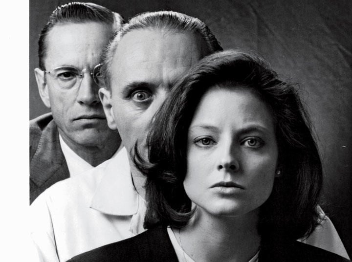 『羊たちの沈黙』はその後の作品にも大きな影響を与えた（手前からクラリス、レクター、 スコット・グレン演じるジャック・クロフォード捜査官）　Michael Ochs Archives/GETTY IMAGES