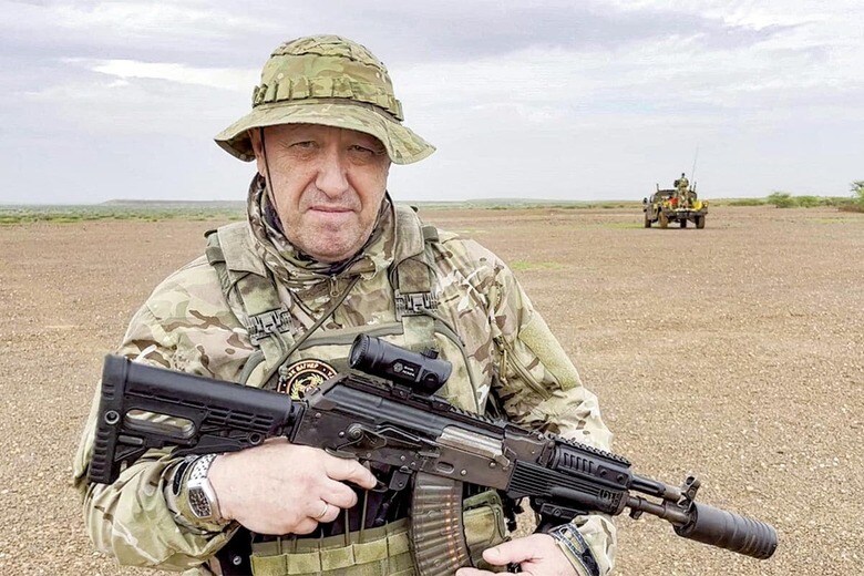 死亡する2日前にSNSで公開されたプリゴジンの姿　COURTESY PMC WAGNER VIA TELEGRAMｰREUTERS