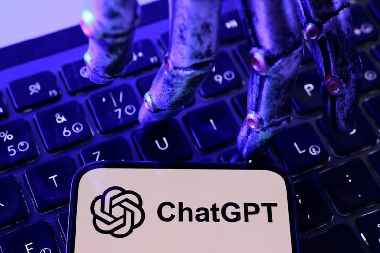 ChatGPTのロゴ。6月5日撮影のイメージ写真。REUTERS/Dado Ruvic/Illustration
