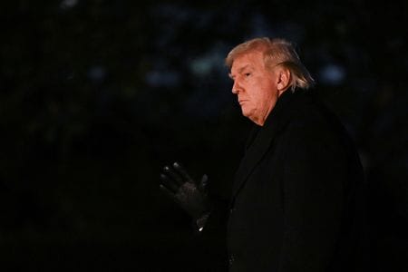 　トランプ米大統領が鉄鋼・アルミニウム製品に対する一部関税の引き下げを計画していると英紙フィナンシャル・タイムズ（ＦＴ）が１３日、関係者の話として報じた。写真はホワイトハウスで９日撮影（２０２６年　ロイター／Annabelle Gordon）